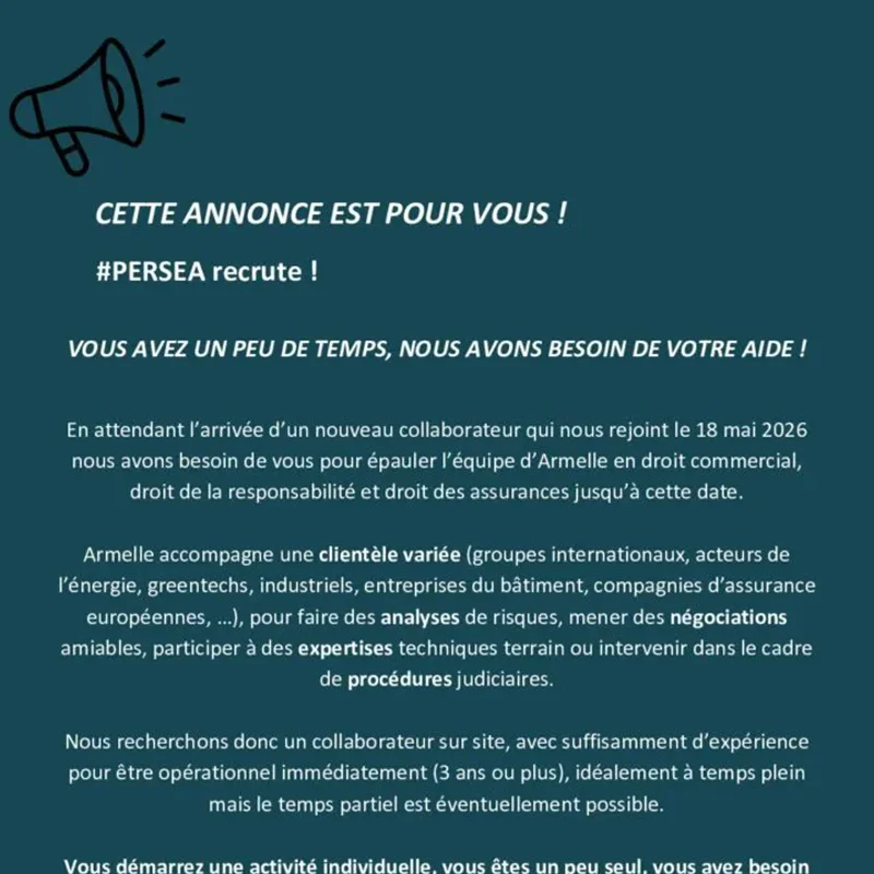AVOCAT COLLABORATEUR CDD