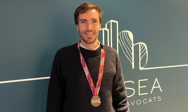 Maître TALLON de retour du semi-marathon international du Beaujolais 2025.