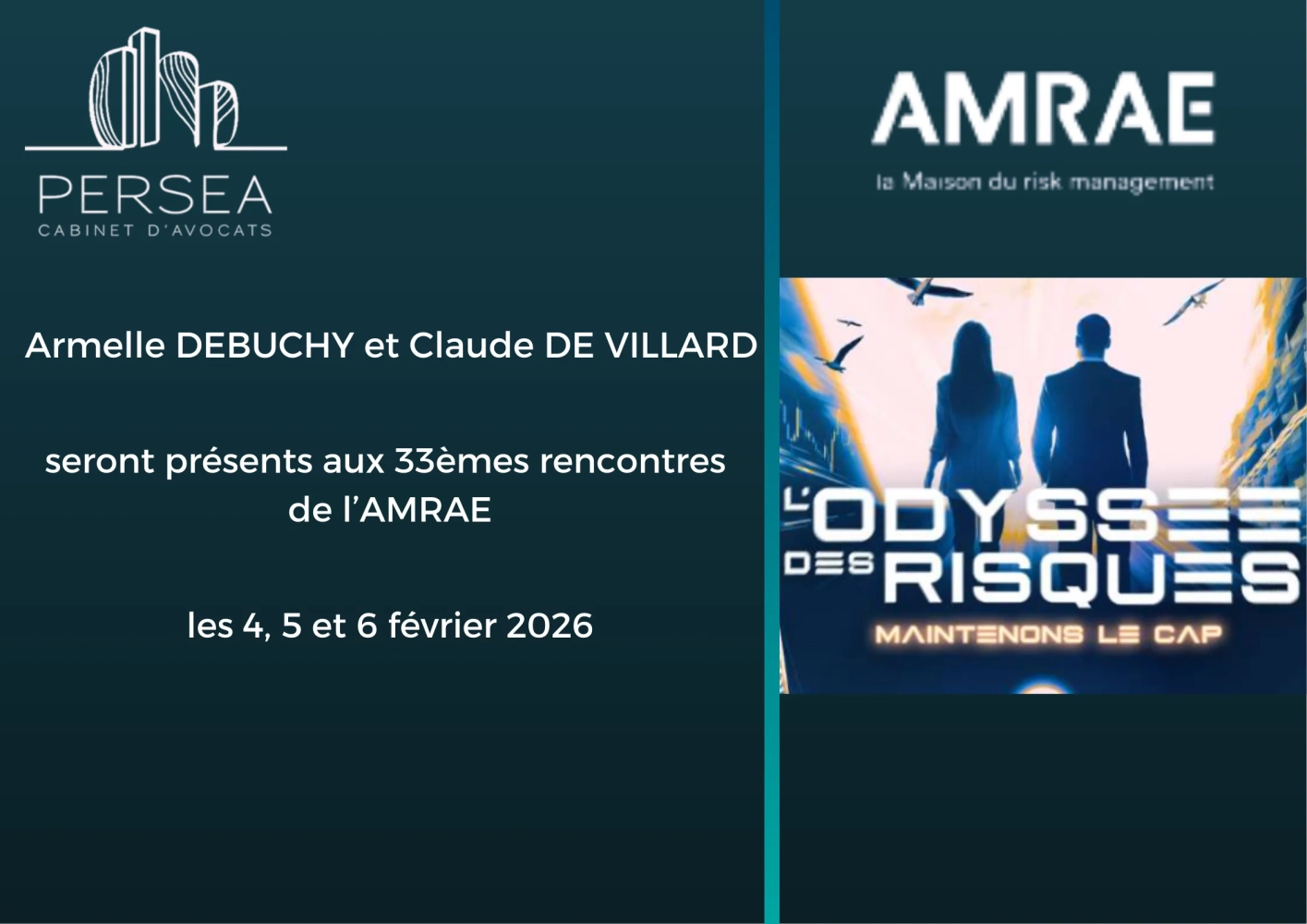 Présence à l'AMRAE